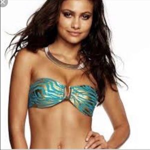 NWT beach bunny bikini take the reigns XL/L set